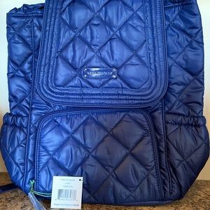 NWT Vera Bradley Puffy Backpack Color: Lapis